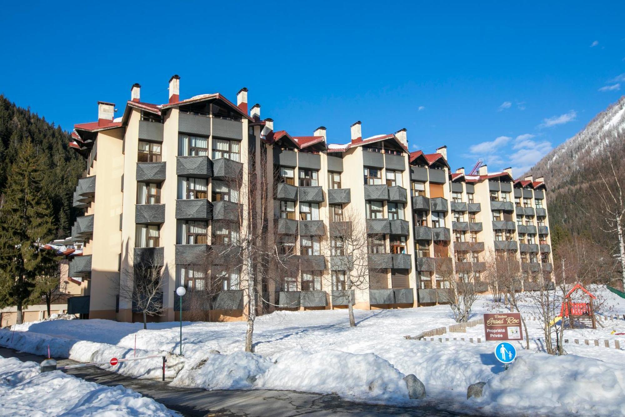 Résidence Grand Roc - Campanules 311 - Happy Rentals Chamonix Mont Blanc Exterior foto